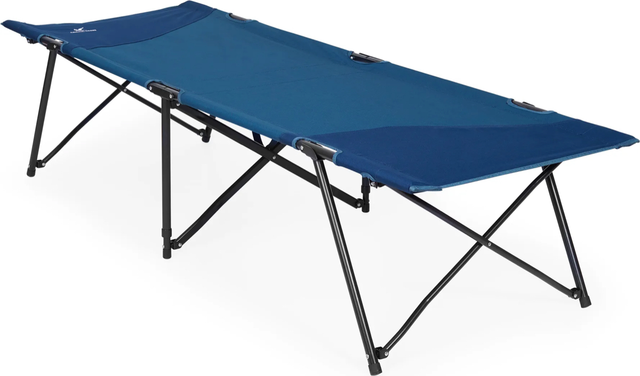 Arctic Tern Folding Cot Ensign blue Sammenleggbar seng med stålramme 