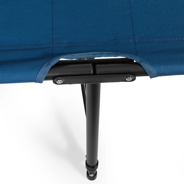 Arctic Tern Folding Cot Ensign blue Sammenleggbar seng med stålramme 