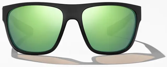 Bajio Las Rocas Matt Black +1.5 Green Mirror Polycarbonate solbriller 