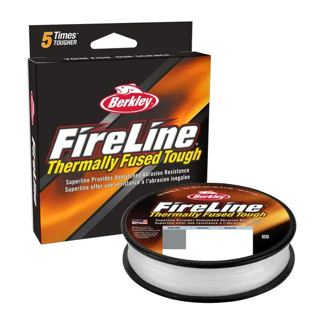 Berkley FireLine Fused Original 0,17mm Forbedret multifilament 300m, Crystal 