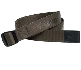Blaser Woven Belt 22 Dark Brown XL Robust vävt bälte med metallspänne