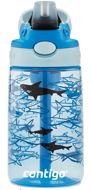 Contigo Kids Cleaneble Blue graphite Sharks 