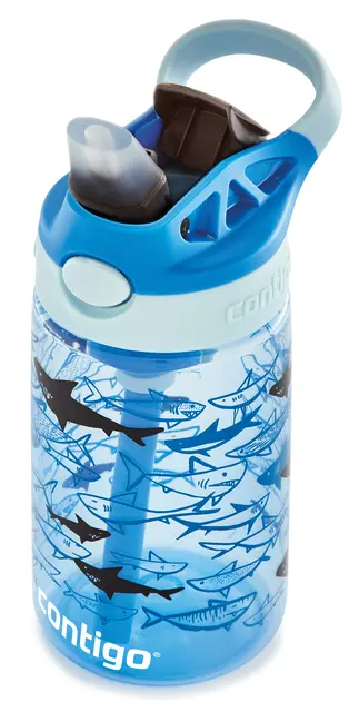 Contigo Kids Cleaneble Blue graphite Sharks 