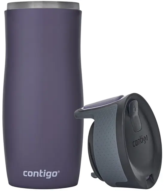 Contigo West Loop 470ml Dark Plum 100% lekkasjefri drikkeflaske 