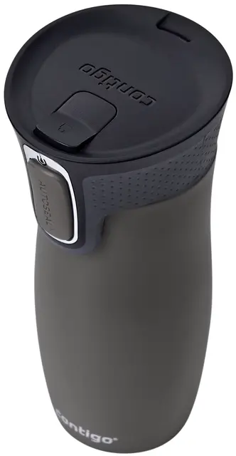 Contigo West Loop 470ml Gunmetal 100% lekkasjefri drikkeflaske 