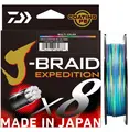 Daiwa J-Braid Expedition 300m 0,16 Multi Multicolor multifilament