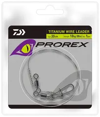 Daiwa Prorex Titanium Wire Leader 30cm