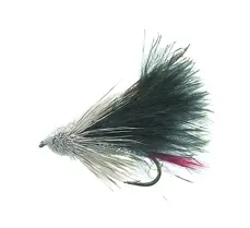 Marabou Muddler #8 Black K&#246;p 12 flugor och f&#229; en gratis flugask