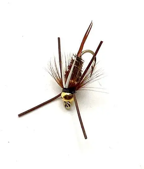 Prince Nymph-Double Bead Brown #8 