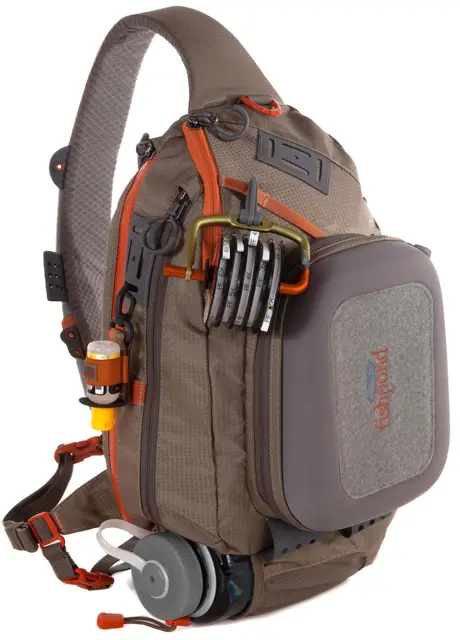 Fishpond Summit Sling 2.0 Granite Oppdatert teknisk slingbag ryggsekk 