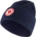 Fj&#228;llr&#228;ven 1960 Logo Hat Dark Navy Robust strikkelue i lammeull