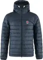 Fj&#228;llr&#228;ven Expedition PD Hoodie Navy L Lett og fleksibel dunjakke med hette