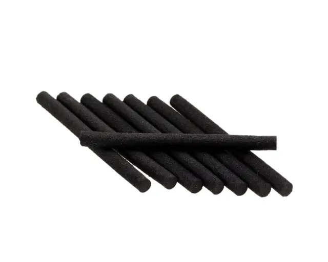 Sybai Foam Cylinders Black 2.8 mm Skumcylindrar för flugbindning 