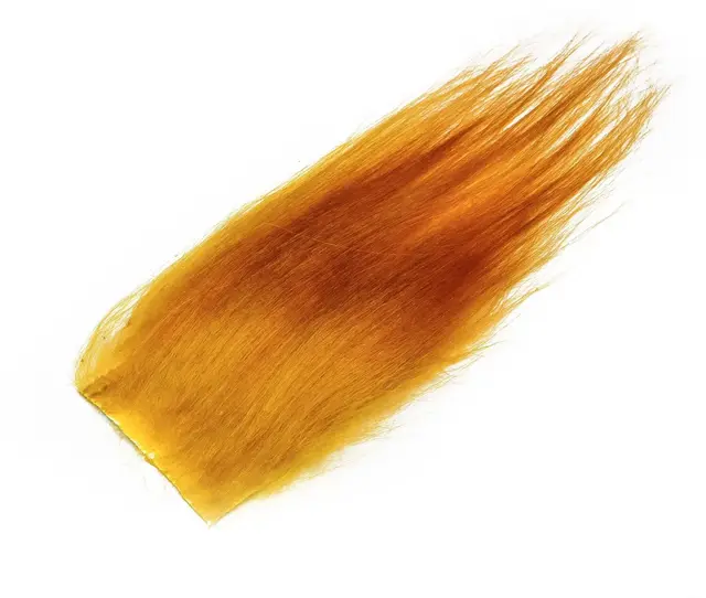 Frödin Samurai Hair Lion Yellow Hårmateriale av geit for fluebinding 