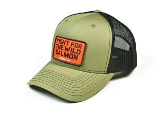 Fr&#246;din Wild Salmon Trucker Hat Loden/Black