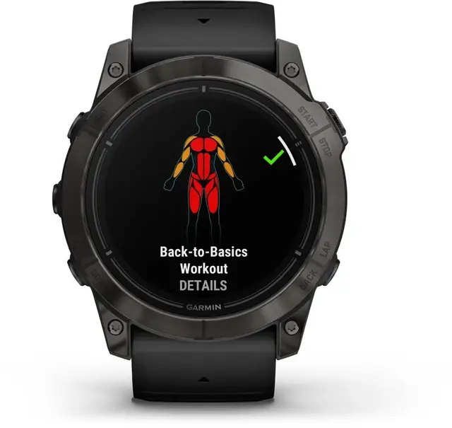 Garmin epix Pro Gen 2 Sapphire Edt 51mm Karbongrå DLC-titan med sort rem 