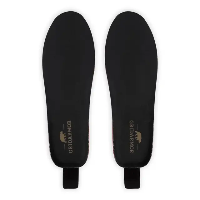 Gridarmor Heat Soles Black S/M Elektriske varmesåler med fjernstyring 