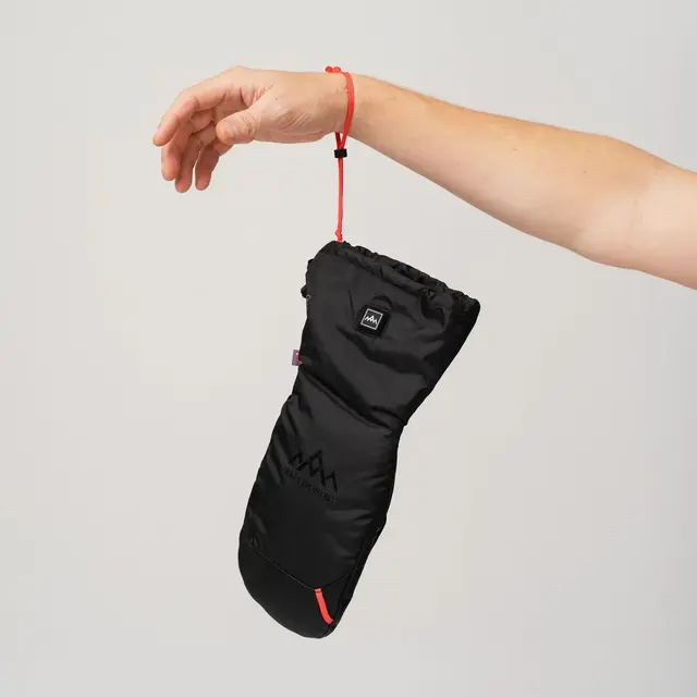 HeatX Heated Blizzard Mittens Black XS Votter med batteridrevet varme 