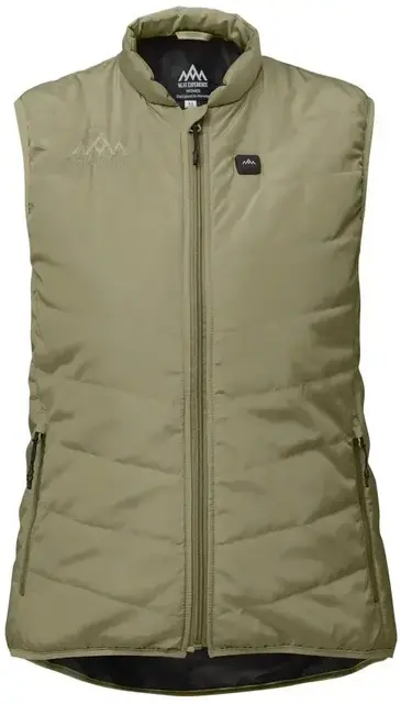 HeatX Heated Everyday Vest W Green S Lichen Green, dame 