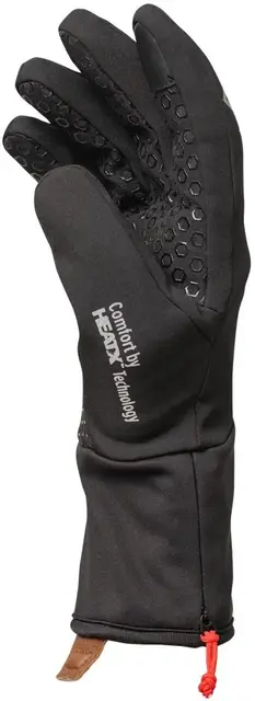 HeatX Heated Nordic Gloves Black M Lett og allsidig varmehanske 