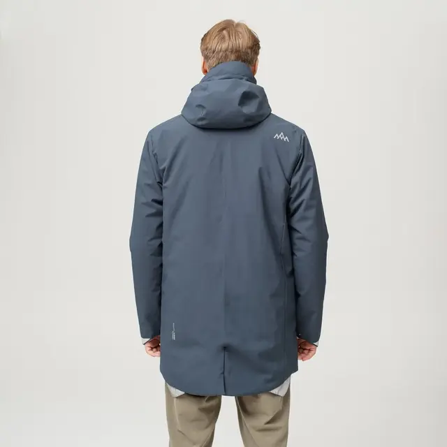 HeatX Heated Oslo Coat Mens Navy M Allsidig jakke med elektrisk varme 