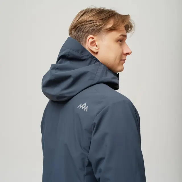 HeatX Heated Oslo Coat Mens Navy M Allsidig jakke med elektrisk varme 