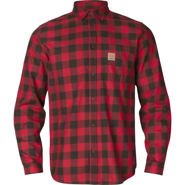 Härkila Scandinavian L/S skjorte L Red Check 