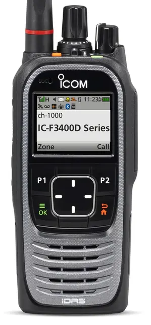 Icom ProHunt F3400DS Digital/Analog Jaktradio med bluetooth 