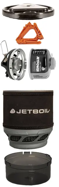 Jetboil Minimo Cooking System Black Kompakt og effektiv gassbrenner 