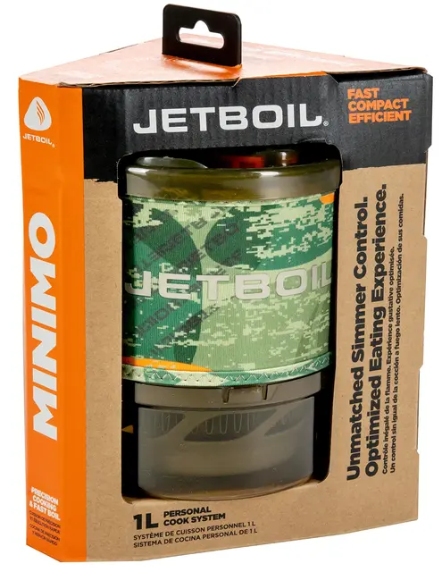 Jetboil Minimo Cooking System Jetcam Kompakt og effektiv gassbrenner 