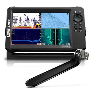 Lowrance Eagle 9&quot; Ekkolodd og kartplotter med svinger