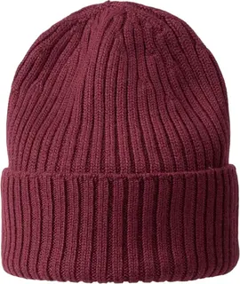 MJM Beanie Burgundy 100% Merino, One size