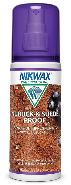 Nikwax Nubuck & Suede Proofing 125ml Impregnering for nubuck og semskede sko 