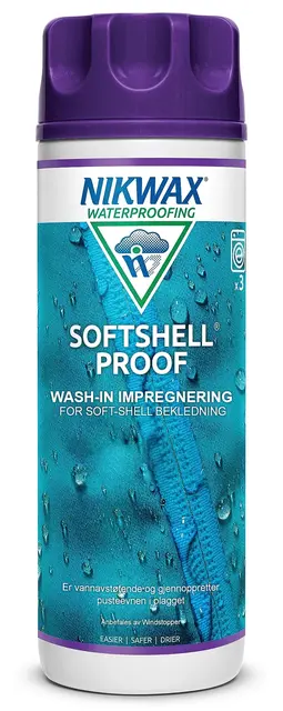 Nikwax SoftShell Proof 300ml Impregnering av SoftShell 