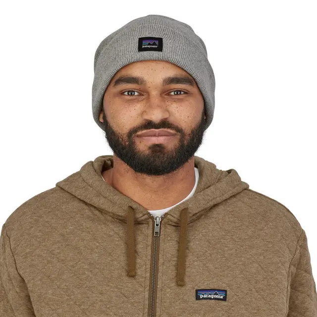 Patagonia Everyday Beanie Salt Grey One Size 