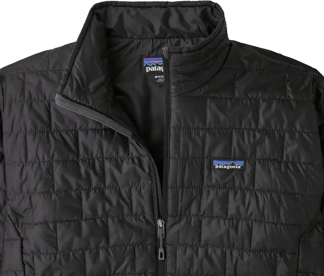 Patagonia M Nano Puff Jkt Black M Let , varm og vindtett PrimaLoft jakke 