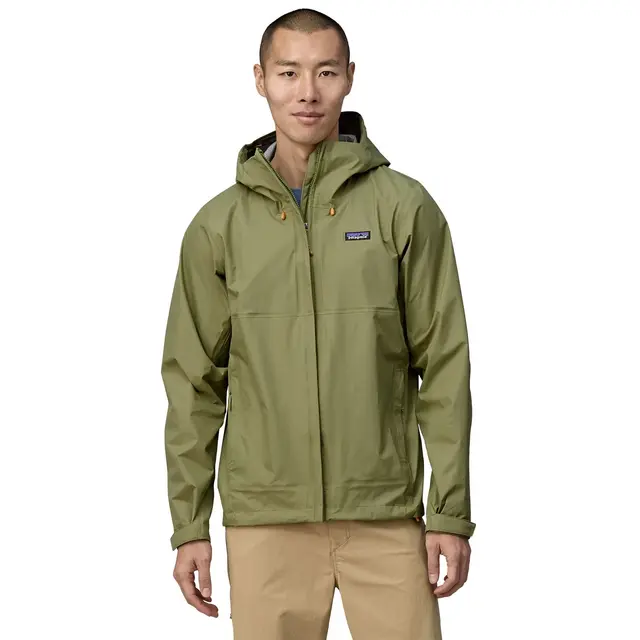 Patagonia M Torrentshell 3L Jkt S Funksjonell skaljakke i Buckhorn Green 