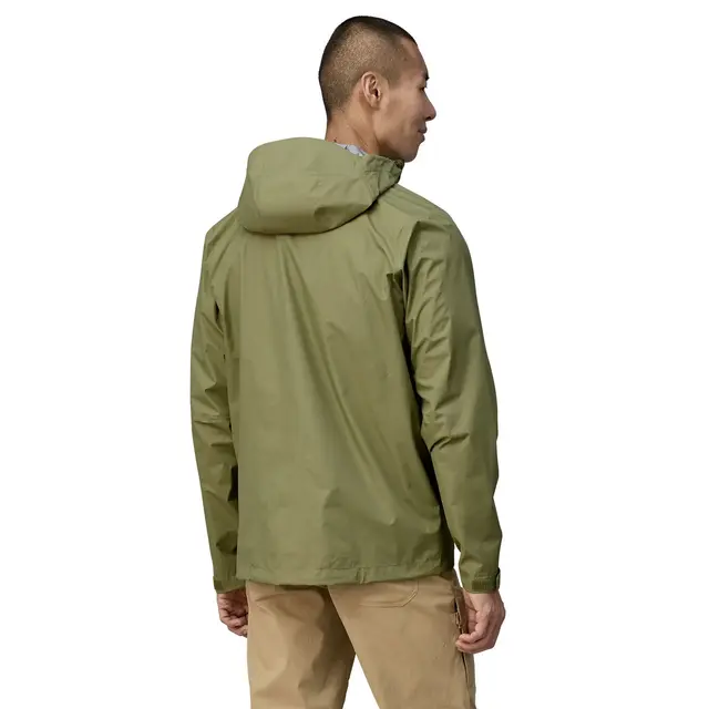 Patagonia M Torrentshell 3L Jkt S Funksjonell skaljakke i Buckhorn Green 