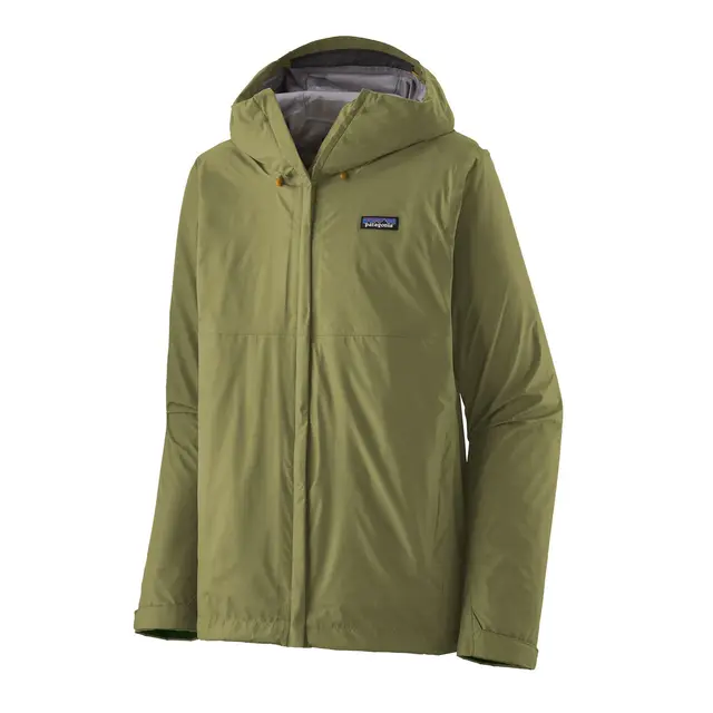 Patagonia M Torrentshell 3L Jkt S Funksjonell skaljakke i Buckhorn Green 