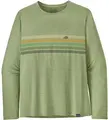 Patagonia M L/S Capilene SalviaGreen L Cool Daily Graphic Shirt