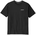 Patagonia M P-6 Logo Responsibili-Tee L Black T-skjorte med patagonia logo