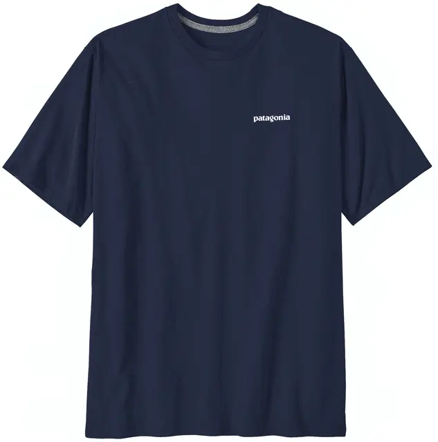 Patagonia M P-6 Logo Responsibili-Tee S Classic Navy T-skjorte med patagonialogo 