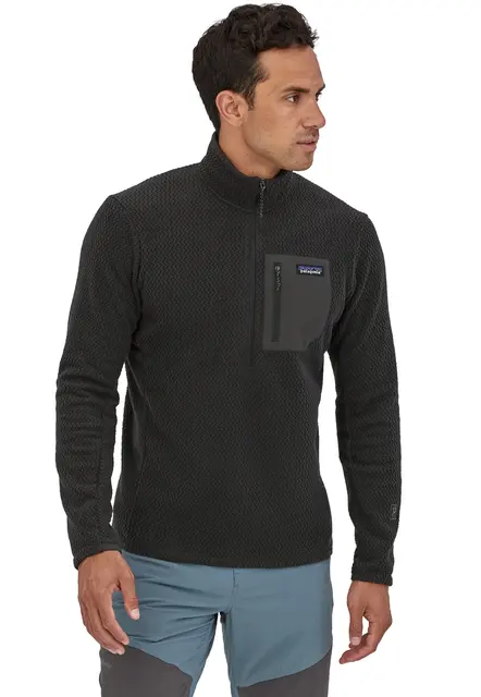 Patagonia M's R1 Air Zip Neck Black S 