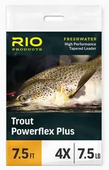 Rio Powerflex Plus Leader 9' - 0,20 mm Taperad, 1 stk