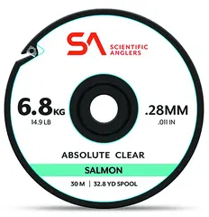 SA Absolute Salmon Tippet 0,38 mm 30m