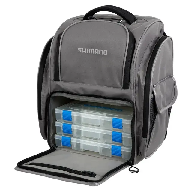 Shimano Predator Back Pack & Tackle Box kapasitet till 4 slukbokser 