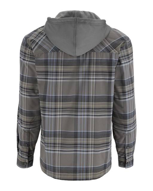 Simms Coldweather Hoody Gunmetal Neo Plaid XL 