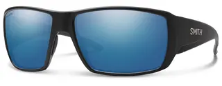 Smith Optics Glass Guide&#39;s Choice Matte Black Polar Blue Mirror