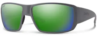 Smith Optics Glass Guide&#39;s Choice Matte Cement Polar Green Mirror