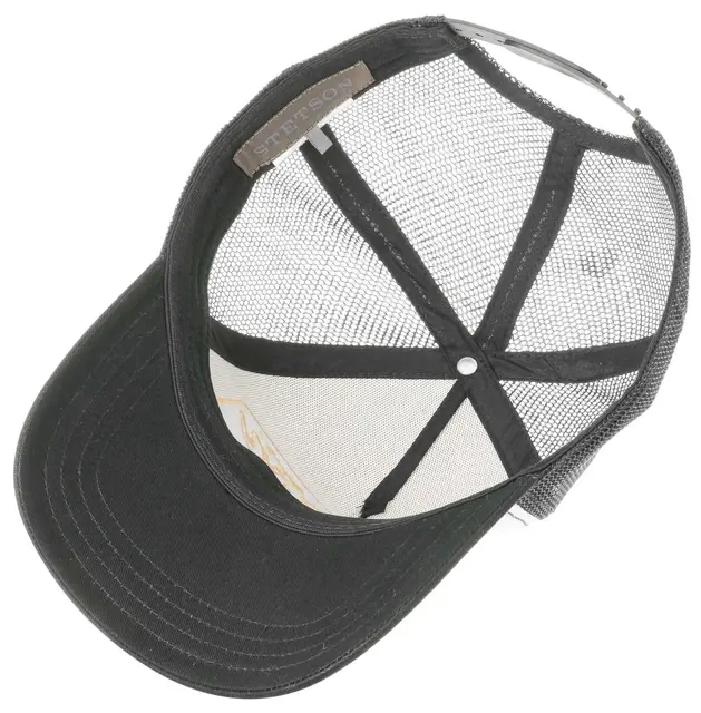 Stetson Trucker Cap American Heritage Blk/Wht/Y 